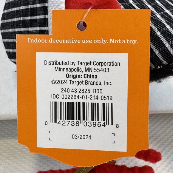 Hyde & Eek! Gourdon Featherly Friends Halloween Bird Decoration Top Hat NEW - Picture 9 of 12